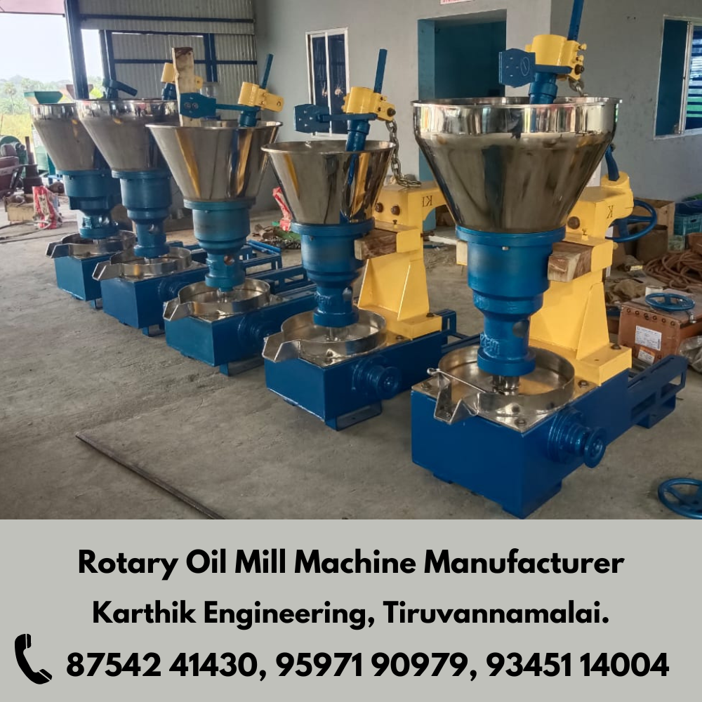 rotary oil mill machines